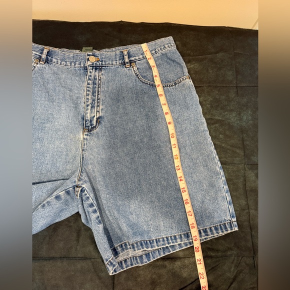 🔥Ralph Lauren Women’s Blue Jean Shorts Sz 16W EUC🔥 - Picture 4 of 6